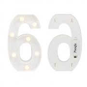 Pooqla LED Marquee Letter Lights Alphabet Light Up Sign for Wedding Home Party Bar Decoration 6