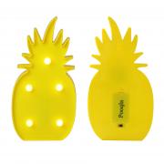 Plastic Lighted Pineapple Marquee Sign, LED Baby Night Light, Romantic Dim Mood Lamp, LED Hanging Light Fixture - Seasonal Home Decor Lights 2AA Battery Operated
