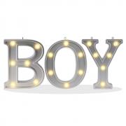 Decorative Illuminated Welcome Marquee Word Sign (Silver Color 4.21