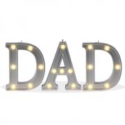 Decorative Illuminated Welcome Marquee Word Sign (Silver Color 4.21