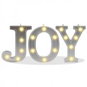 Decorative Illuminated Welcome Marquee Word Sign (Silver Color 4.21