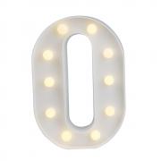 Decorative LED Illuminated Letter Marquee Sign - Alphabet Marquee Letters with Lights for Wedding Birthday Party Christmas Night Light Lamp Home Bar Decoration O, Black 