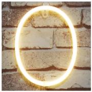 Neon Letter Sign Night Lights LED Alphabet Neon Art Lights Wall Decor Light up Words for Wedding Birthday Party Christmas Home Bar Decoration O