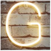 Neon Letter Sign Night Lights LED Alphabet Neon Art Lights Wall Decor Light up Words for Wedding Birthday Party Christmas Home Bar Decoration G