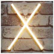 Neon Letter Sign Night Lights LED Alphabet Neon Art Lights Wall Decor Light up Words for Wedding Birthday Party Christmas Home Bar Decoration X