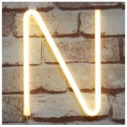 Neon Letter Sign Night Lights LED Alphabet Neon Art Lights Wall Decor Light up Words for Wedding Birthday Party Christmas Home Bar Decoration N