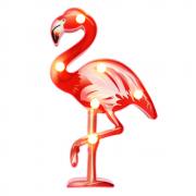 LED Flamingo Marquee Sign Night Light, Flamingo Ornament Toy Gift for Summer Party Holiday Home Bedroom Baby Room Decoration (Pink)